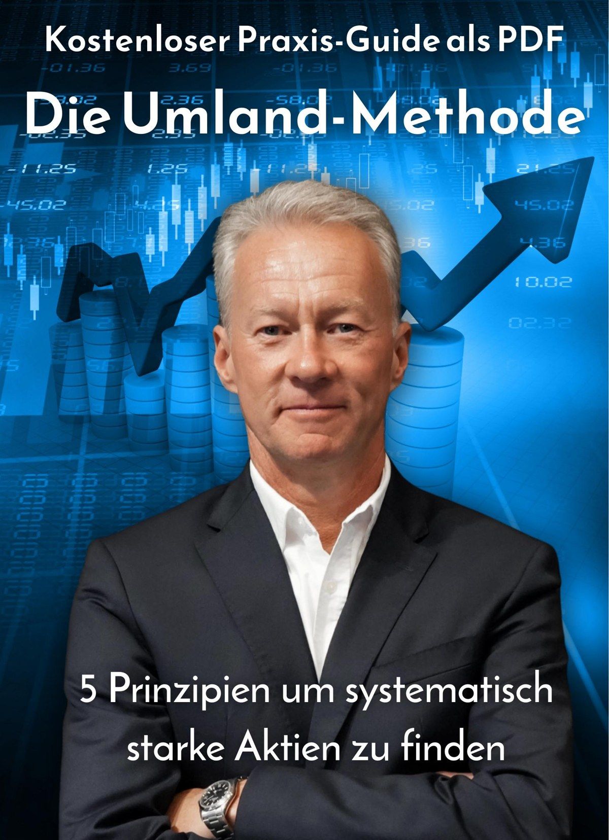 Cover des Praxis-Guides „Die Umland-Methode – 5 Prinzipien um systematisch starke Aktien zu finden“